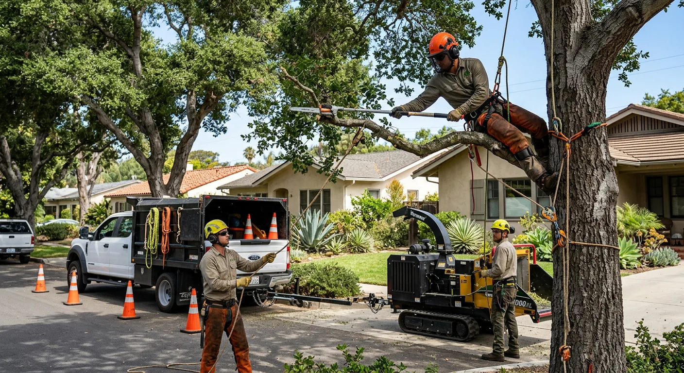 Carpinteria Tree Service Elite team completing a Tree Service service visit in Carpinteria, CA