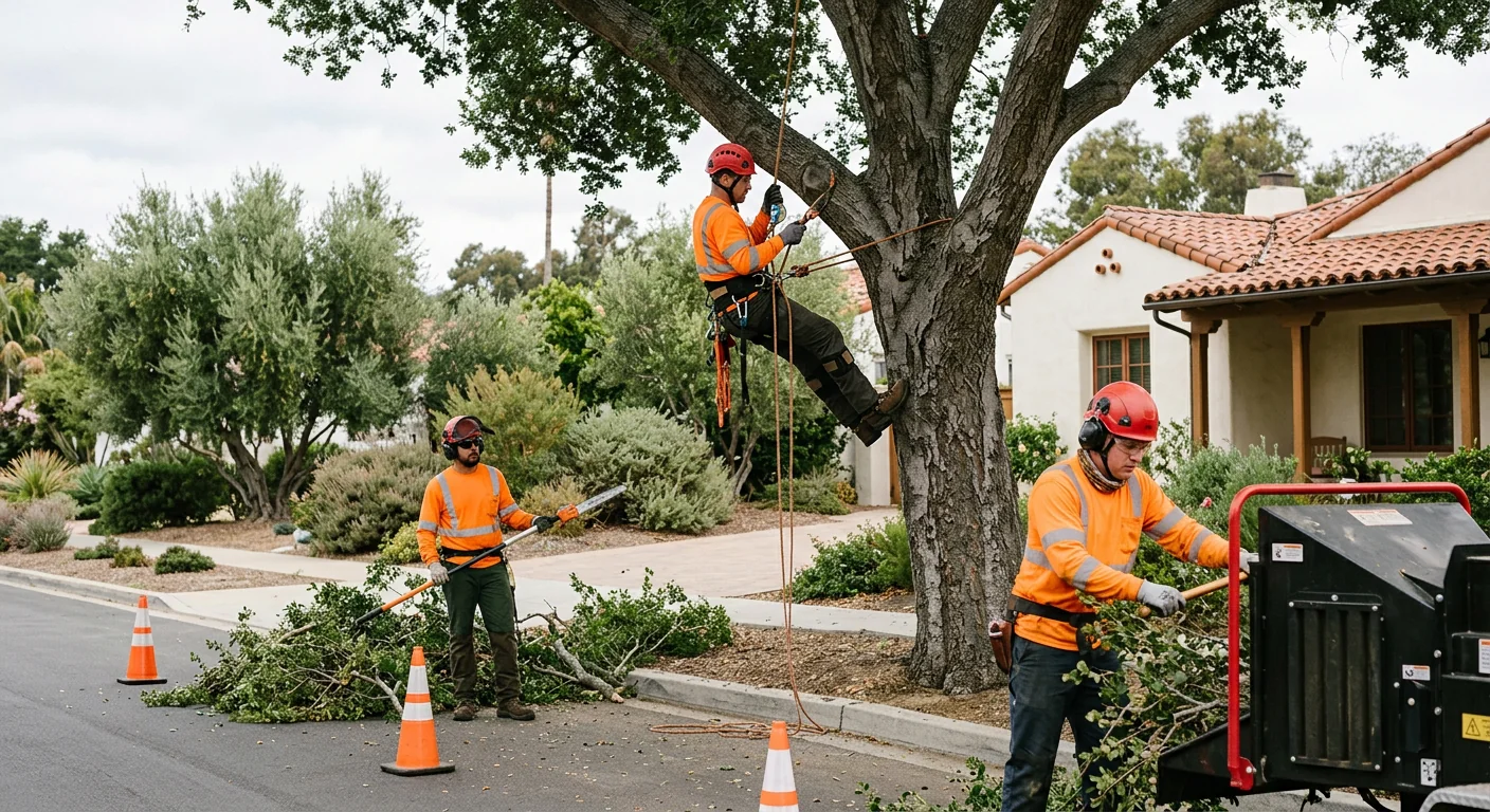 Carpinteria Tree Service Elite team completing a Tree Service service visit in Carpinteria, CA