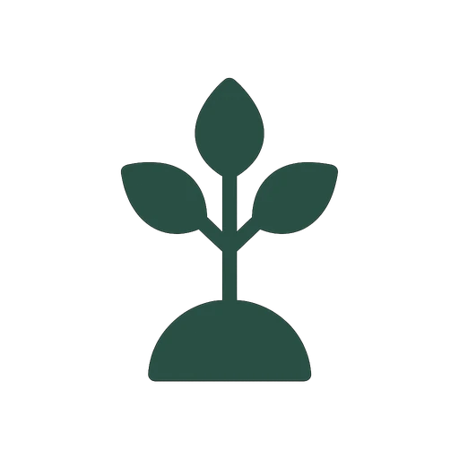 Newly planted young tree being staked in a residential garden